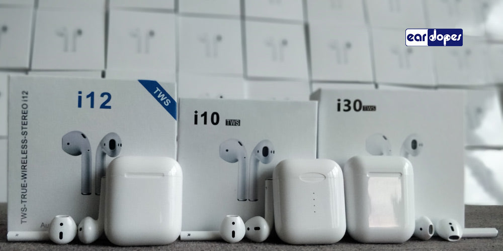 niveau Følelse Stræbe What fake Airpods are the best? i10, i12, i500, i9000 tws review