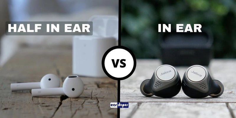 In-ear or half-in-ear earbuds: What is the difference?