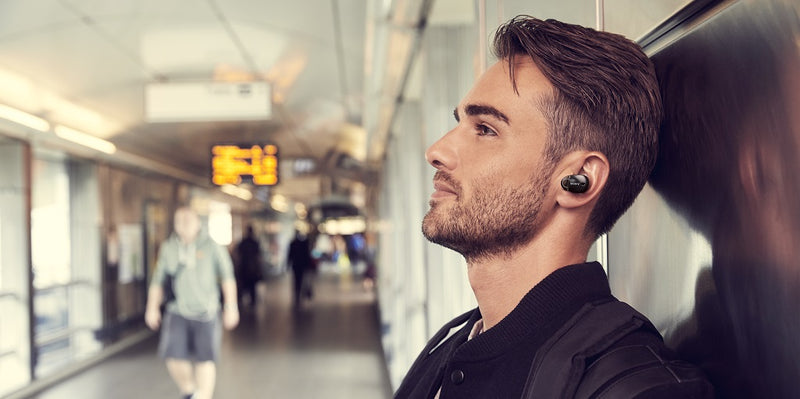 Sony WF1000X wireless noise-canceling earphone